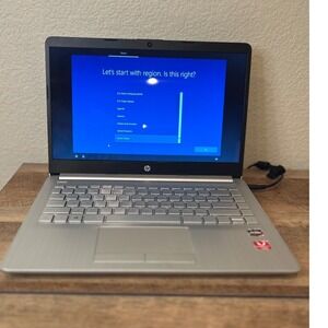 HP Silver Laptop